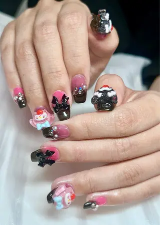 ネイル Horie 雪のネイルデザイン