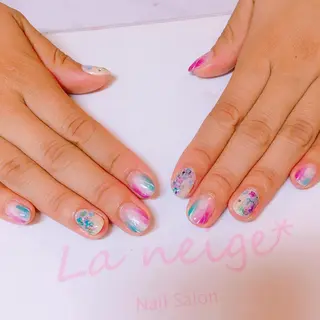 ネイル La neige* yuki 🐩🌙のネイルデザイン