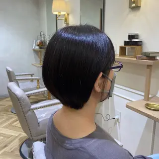 ショート 韓国ヘア・カラー 🩵SHIZUKUのヘアスタイル