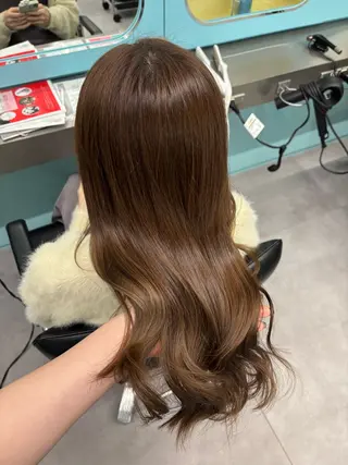 ロング Mio/髪質改善 透明感カラー/西梅田のヘアスタイル