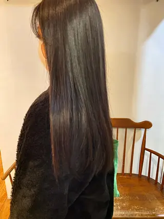 ロング カラー ショート& パーマ　坂本のヘアスタイル