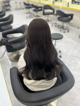 セミロング カラー パーマ ヘアアレンジ メンズ キッズ 💖横浜ブリーチなし 💖MIHOのヘアスタイル