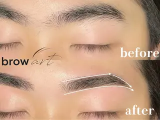 メンズ アイブロウ 眉毛専門店brow art上野店　阿部の眉毛・アイブロウイメージ