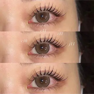 マツエク・マツパ NORA hinataのマツエク・マツパデザイン