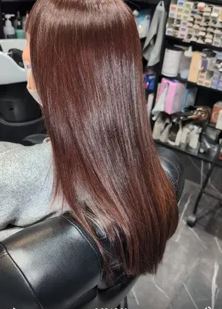 ロング 渡辺 康行のヘアスタイル