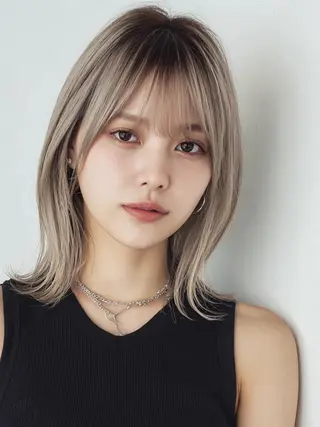 ミディアム ❄️透明感カラー❄️ メンズ✂️TOWAのヘアスタイル