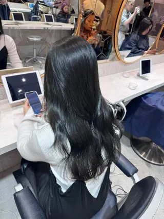 セミロング 🎀しゅな/韓国 レイヤー/透明感♡のヘアスタイル