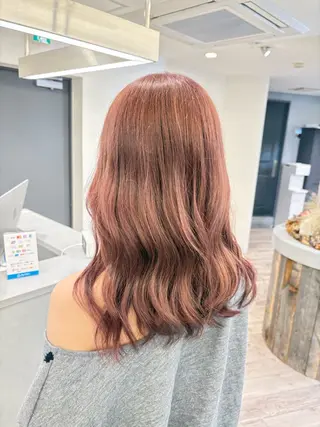 セミロング ケアブリーチ🌟 ♢WATARU♢のヘアスタイル