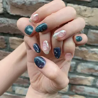 ネイル 新宿ニュアンスネイル makotoのネイルデザイン