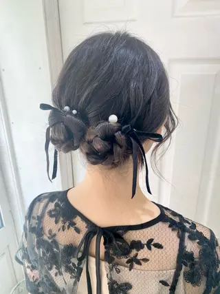 ヘアアレンジ uros.中目黒 moekaのヘアスタイル