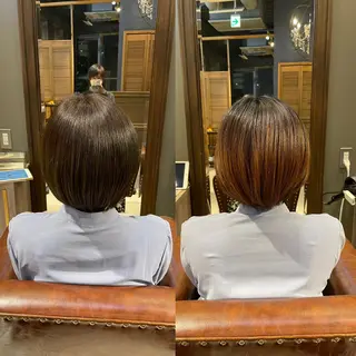 ショート 六本木縮毛矯正/髪質 改善/LOANA鈴木のヘアスタイル