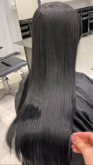 ロング 💖ブリーチなし透明 感💖ASAHIのヘアスタイル