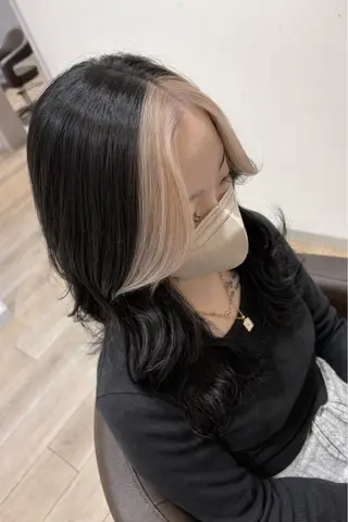 カラー 艶カラー/レイヤー /chere 金剛店のヘアスタイル