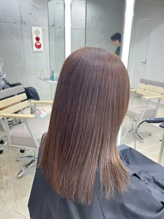 ミディアム カラー 【毎朝セット3分】 メンズパーマ　真人のヘアスタイル