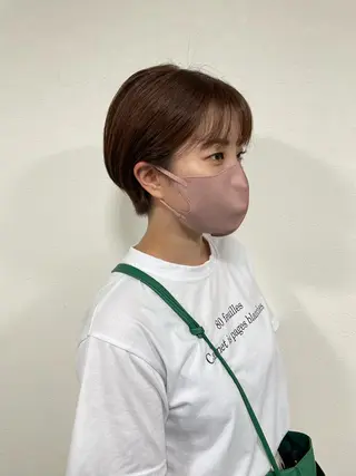 ショート 艶髪カラー& トリートメント　松村のヘアスタイル