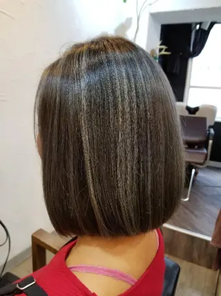 ミディアム カラー bathair  所属・bathair 持田侑祐のヘアスタイル