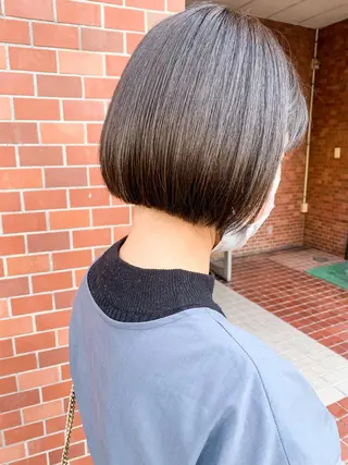 ショート 丹羽大喜 縮毛矯正/美髪矯正のヘアスタイル