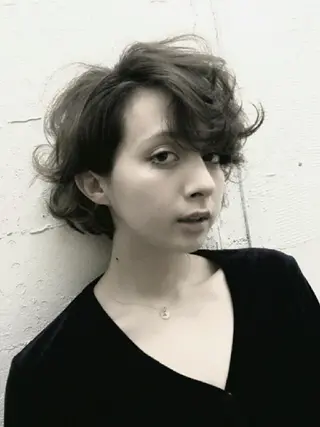 ショート パーマ takk design labのヘアスタイル
