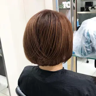 ミディアム カラー ⭐️日吉髪質改善⭐️ 北村綾梧のヘアスタイル