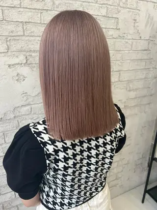 ミディアム カラー エクステ＆艶カラー 🎀YURINA🎀のヘアスタイル