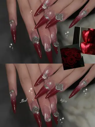 ネイル 【emu道頓堀】 *HONOKAのネイルデザイン