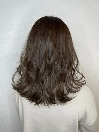 ミディアム カラー 🔔支持率NO.1 🔔廣岡慶太のヘアスタイル