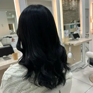 カラー Ash 平井 青木🤍のヘアスタイル