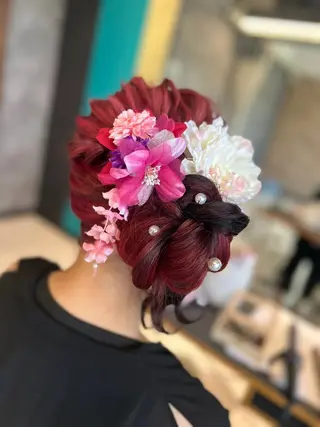 ロング 永澤 一輝のヘアスタイル