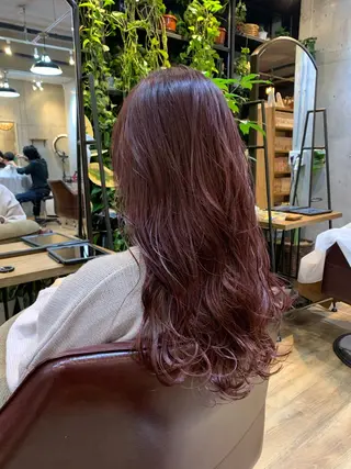 ロング カラー 安達 俊亮のヘアスタイル