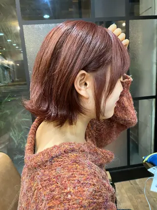 ショート カラー 特殊カラー特化 ✂️SHIAN フジのヘアスタイル