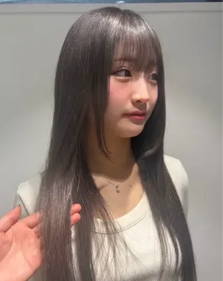 ロング 似合わせスタイル☁️ 堀内志茉🍀のヘアスタイル