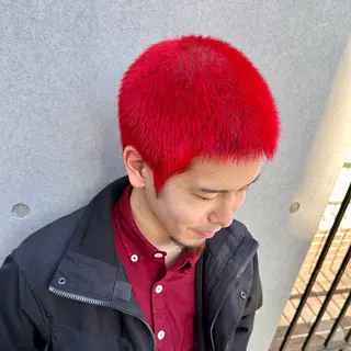 ショート カラー メンズ 三原 友美のヘアスタイル