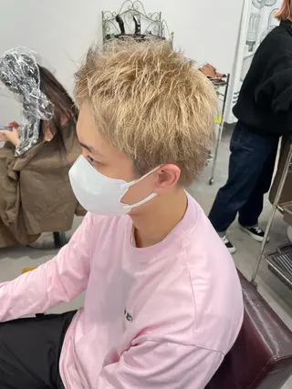 ショート カラー ヘアアレンジ メンズ 🔥メンズ特化🔥 木村 祐太のヘアスタイル