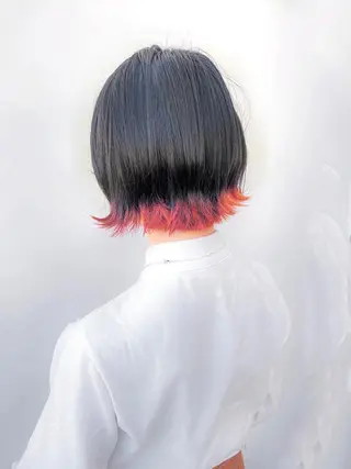 ショート カラー 大野 あさみのヘアスタイル