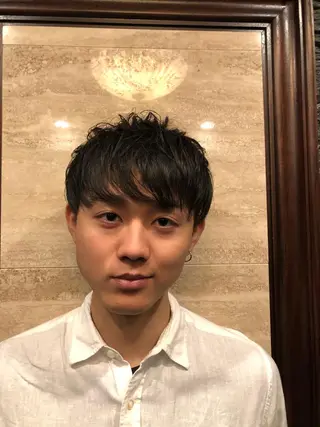 ミディアム ⚜️三代 洸⚜️のヘアスタイル