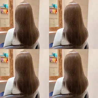 ミディアム カラー Minami. 🩵 再現性特化ヘアのヘアスタイル