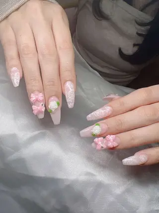 ネイル Lee Nails チップ長さだし専門店のネイルデザイン