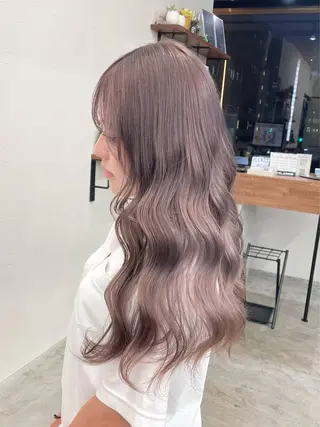 ロング カラー エクステ/大人可愛い カラー🩷RINAのヘアスタイル