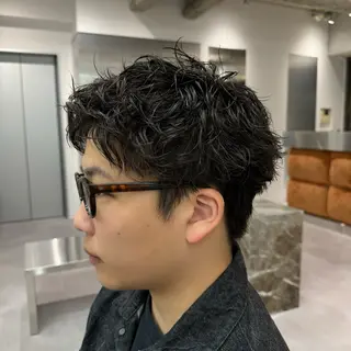 パーマ メンズ メンズ特化ニュアンス パーマ　RYOのヘアスタイル