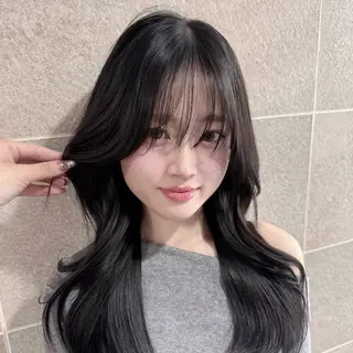 ロング カラー rin 縮毛矯正/ 髪質改善のヘアスタイル