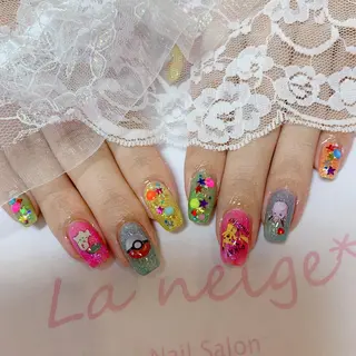 ネイル La neige* yuki 🐩🌙のネイルデザイン