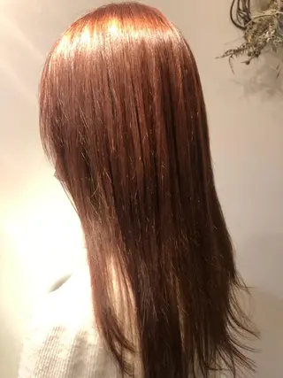 ロング メンズパーマ、カラー 大募集村上莉奈のヘアスタイル