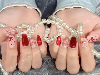 ネイル 💕藤江 月🌸🍒のネイルデザイン