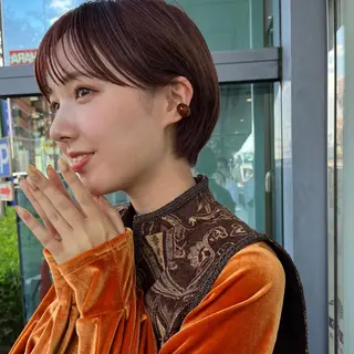 ショート 🤍aimi🤍 ウルフ/韓国ヘアのヘアスタイル