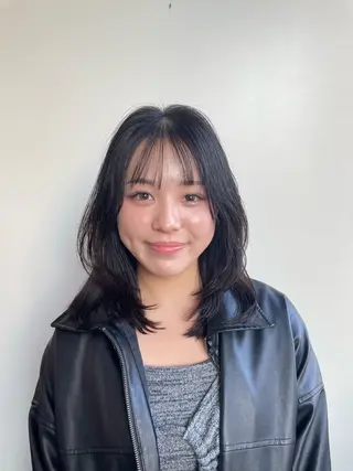 セミロング パーマ 🎀レイヤー/パーマ カラー/ai🎀のヘアスタイル