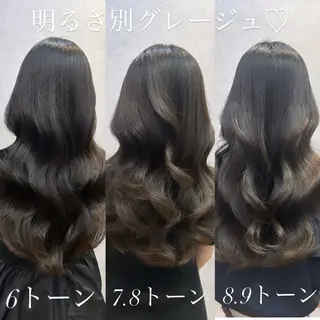 ロング カラー 🩷韓国ヘア/ヨシン モリ🩷Maikaのヘアスタイル