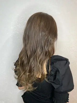 セミロング カラー 🔔支持率NO.1 🔔廣岡慶太のヘアスタイル