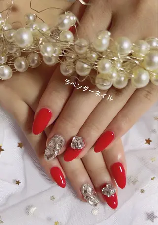 ネイル ラベンダー💖日暮里 ルル💖ネイルのネイルデザイン