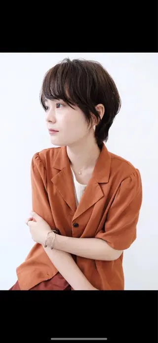 ショート 山崎 航のヘアスタイル