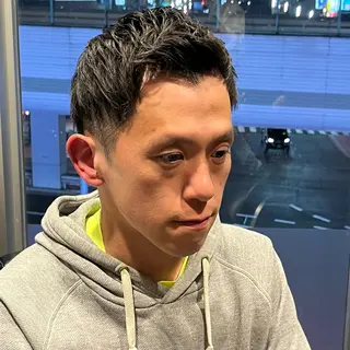 ショート HIRO GINZA銀座本店所属・💈無料メンズカット 💈内田南風のヘアスタイル